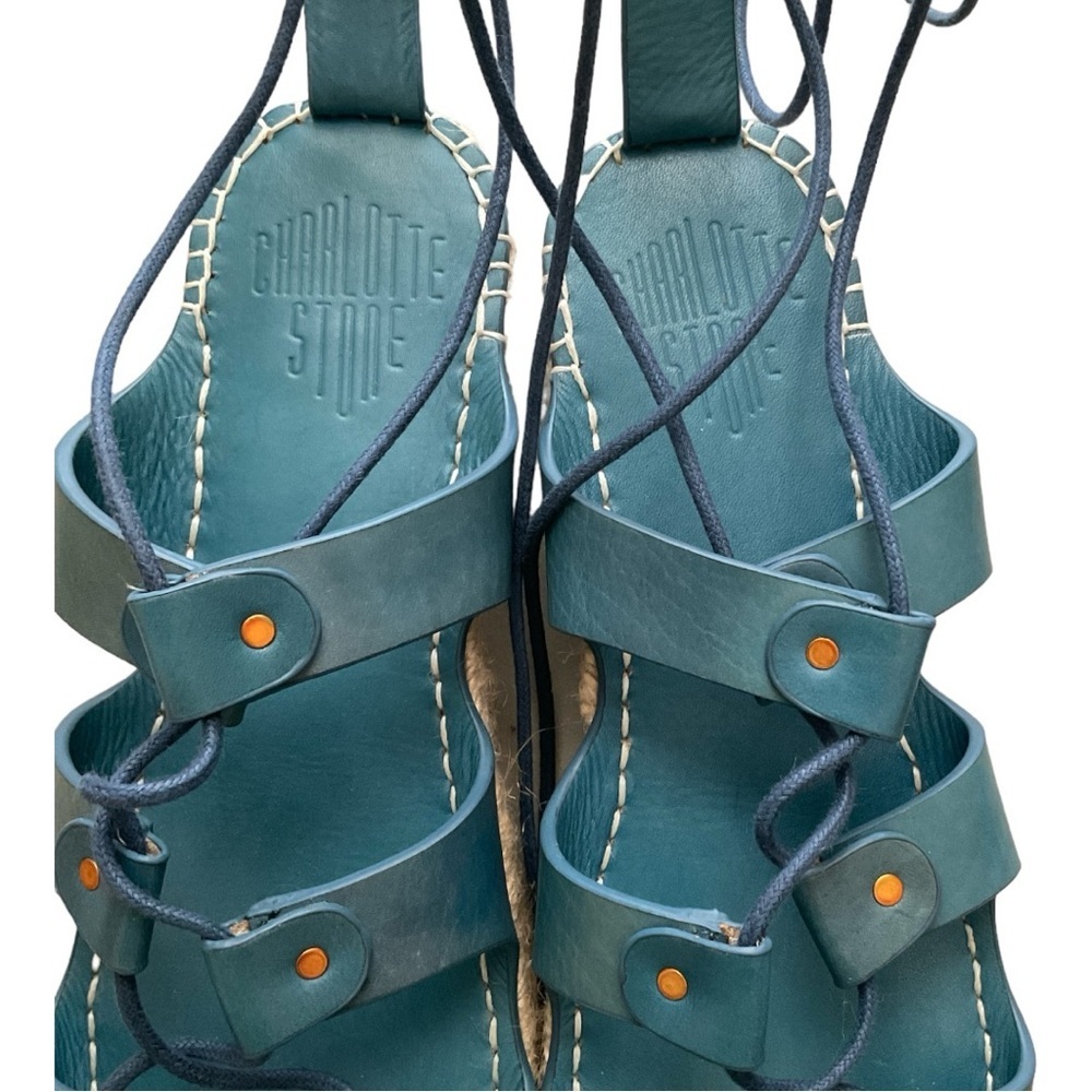 Charlotte Stone Joni Sandals Size 8 - Picture 8 of 10